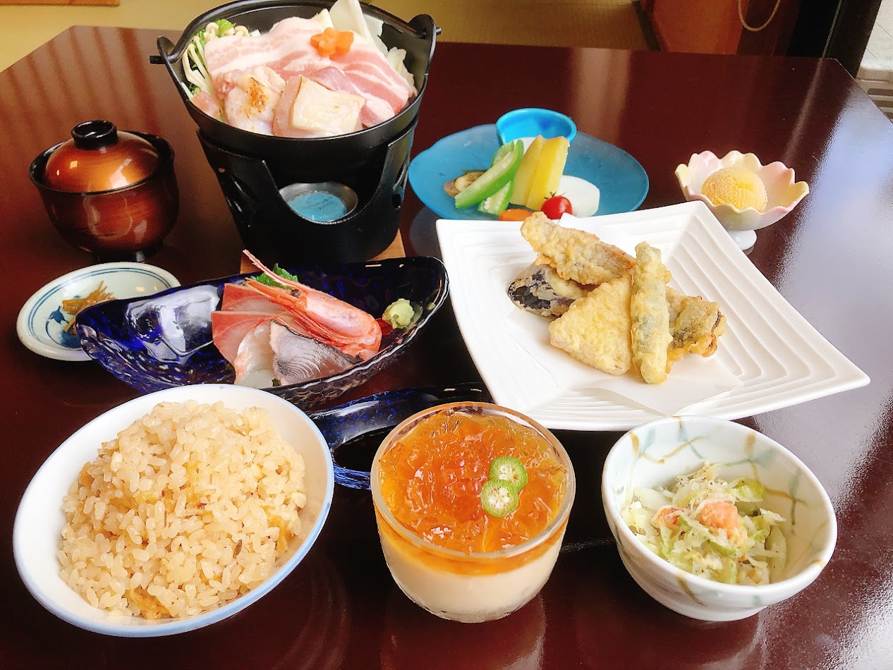 ♡4/1~11/5 【旬会席】旬の幸いっぱい‼出汁とお野菜、おさかなにこだわった旬の会席 自慢の鯛めし思う存分召し上がれ!