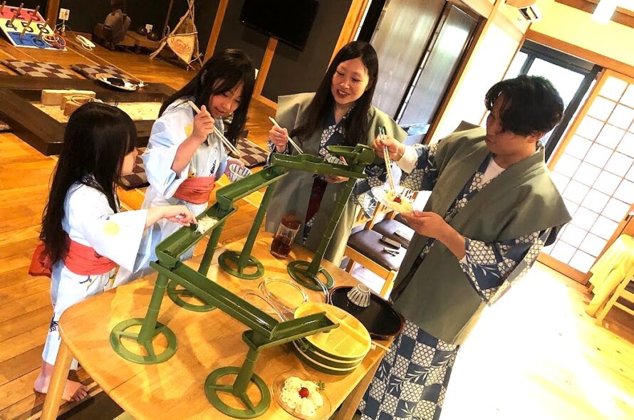 ♪流しそうめん体験♪（５月１日より）
