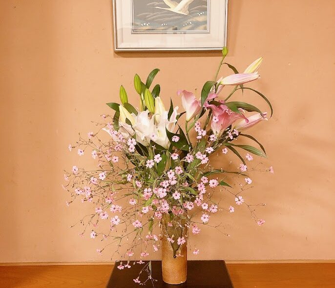 お花練習中!(^^)!
